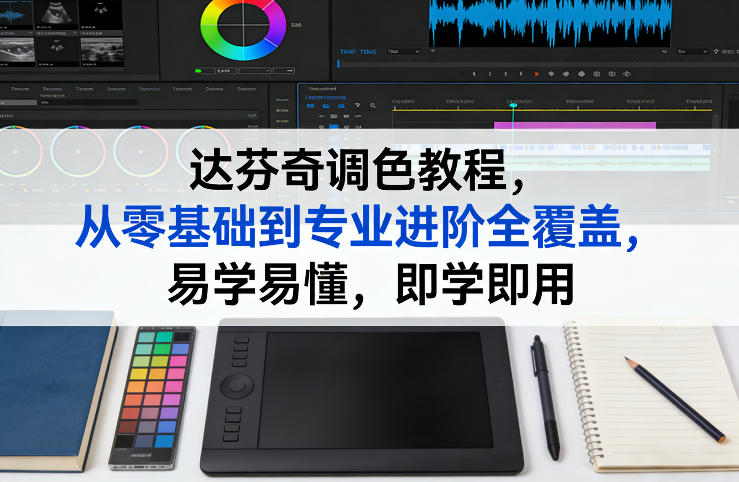 达芬奇调色教程,从零基础到专业进阶全覆盖,易学易懂,即学即用插图 达芬奇调色教程,从零基础到专业进阶全覆盖,易学易懂,即学即用