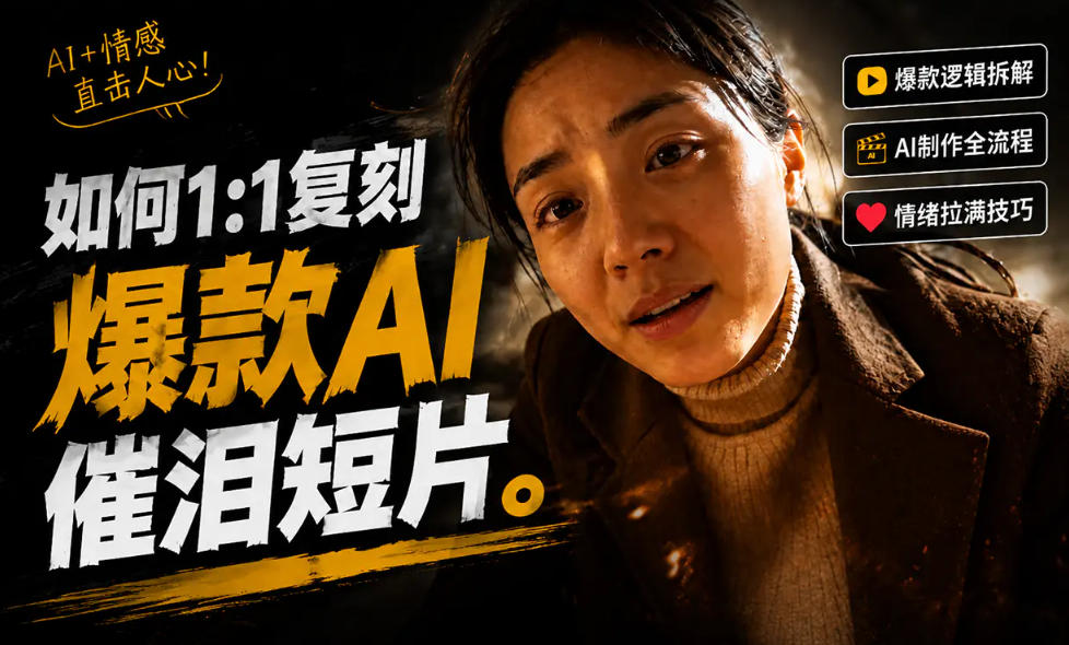 豆包+Gemini生成真人AI短剧-拆解复刻百万爆款第一人称短片，一站式讲透爆款复刻全流程